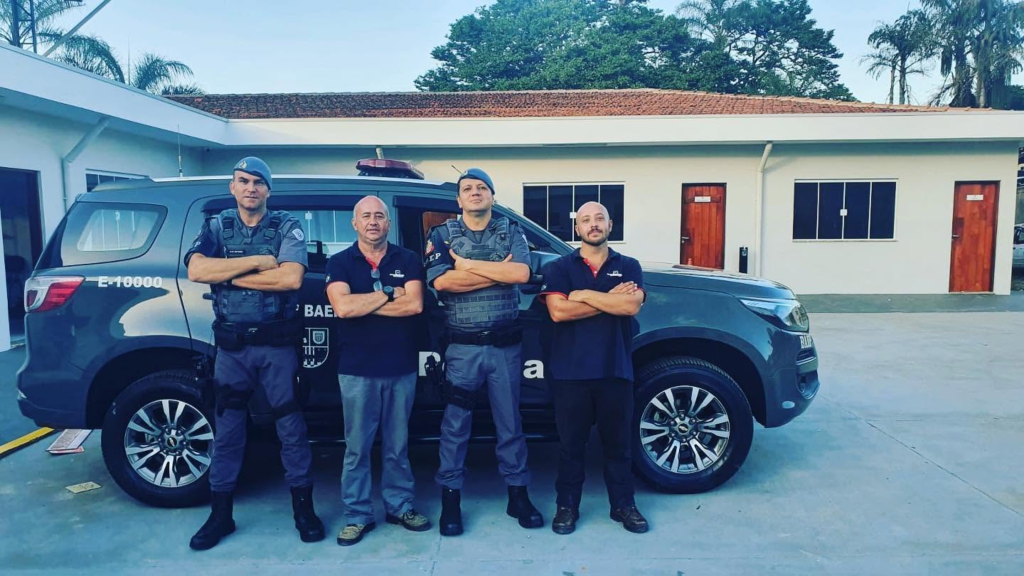 Equipe em atividade de capacitação com o BAEP
